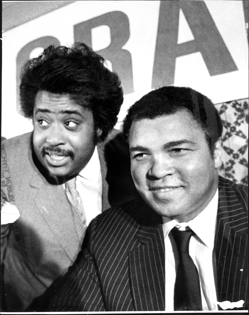 Reverend Al Sharpton and Muhammad Ali help kick off seminar to Ko Crack in a coordinated effort between sports and Entertainment industries.Arty Pomerantz / (c) NYP Holdings, Inc. via Getty Images
